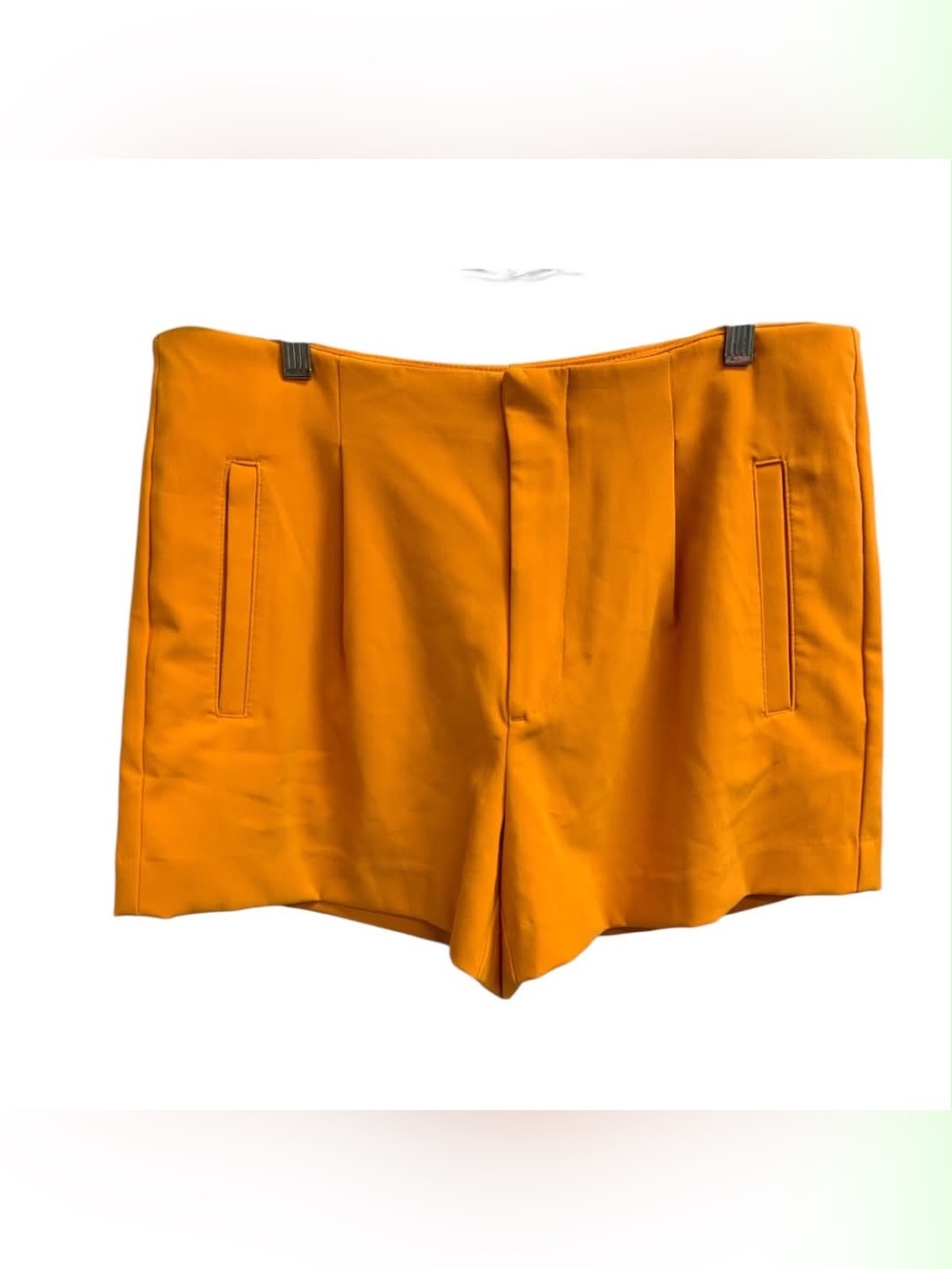 A New Day Orange High-Rise Tailored Shorts Size Xl